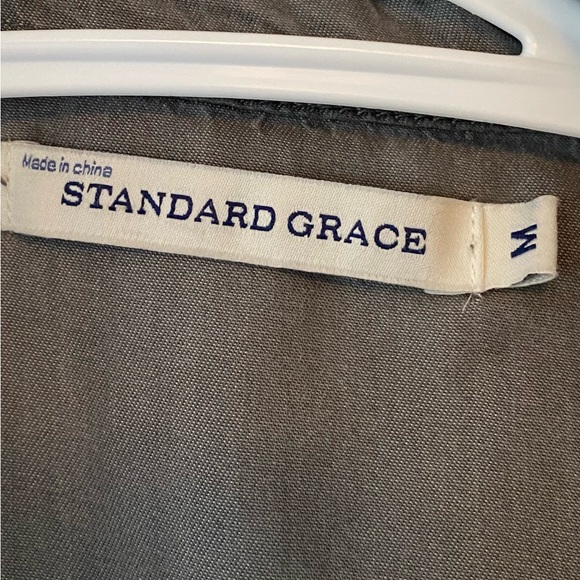 Grey denim t-shirt dress - Picture 2 of 2